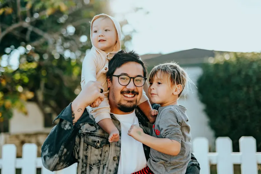 Família protegida pelo plano de saúde
